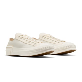 CONVERSE 男女低筒帆布鞋 休閒鞋 解構 A11622C 米白 雙鞋帶 CHUCK 70
