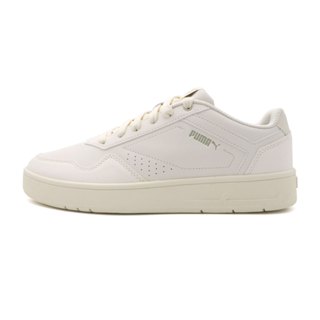 Puma Court Classic 米白 皮革 低筒 運動 休閒鞋 男女款 B5427【新竹皇家39501814】