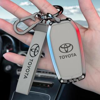 🔥臺灣出貨🔥Toyota豐田鑰匙套鑰匙圈RAV4 ALTIS AURIS COLLA CHR Camry高檔合金鑰匙圈扣
