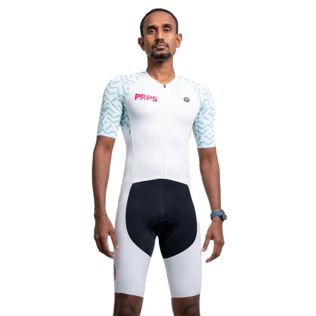 PURPOSE HYPERMESH™ ELITE 柔軟透氣抗UV三鐵衣（極地白）