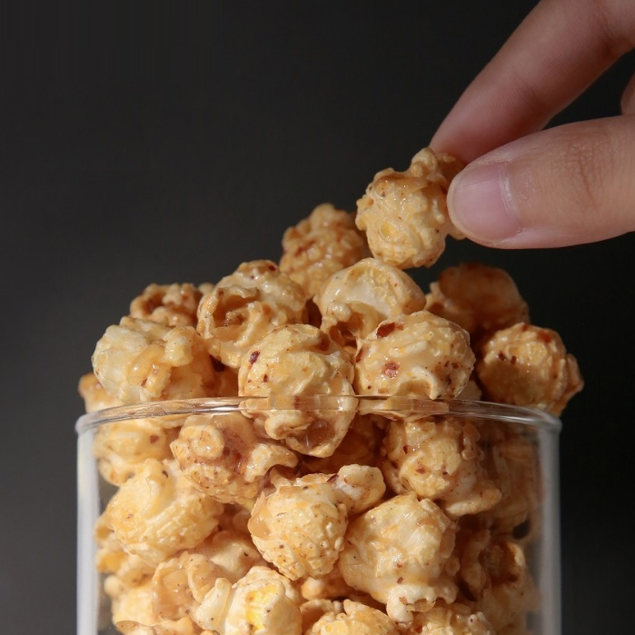 山海澱 糙米麩爆米花 50g(5款可選) _原味/辛八味/普洱茶/焙茶/抹茶/休閒零食/伴手禮/零嘴/五辛素/純素