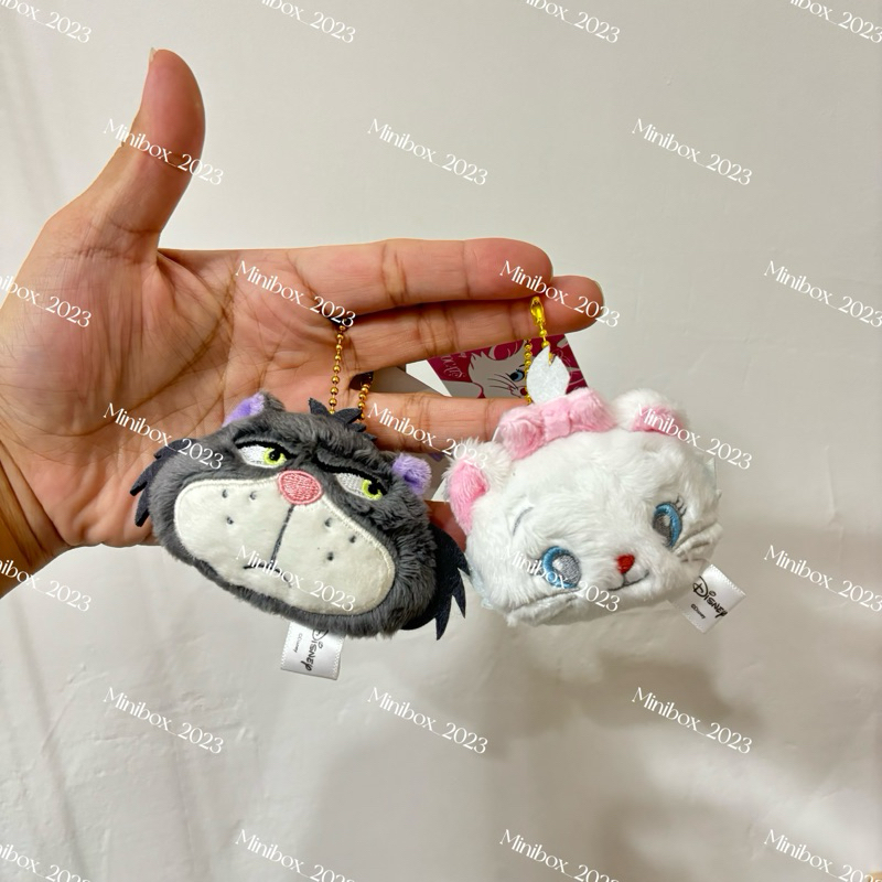 【謎你Mini】現貨🍀迪士尼 仙履奇緣 瑪麗貓 路西法 魯斯佛 頭型吊飾（3吋）🍀壞貓 瑪麗貓 Disney 玩偶 貓咪