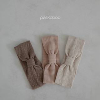peekaboo 華夫啾啾髮帶｜嬰兒髮帶 寶寶髮帶 女童 兒童 新生兒髮帶 女寶 寶寶衣服 嬰兒衣服 韓國童裝