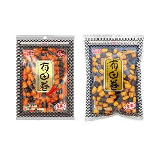 【有田製菓】海苔小卷80g (原味、辣味)
