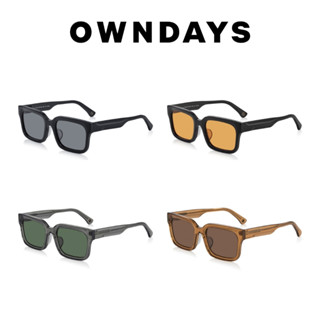 OWNDAYS 個性方形墨鏡 SUN8011B-3S