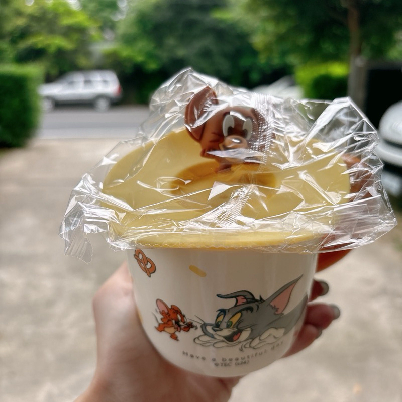 現貨 湯姆貓與傑利鼠馬克杯 飲料杯 杯子 湯姆 傑利鼠 湯姆貓 傑利鼠杯蓋 湯姆貓與傑利鼠 盒子不完美