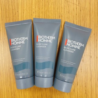 男仕礦泉溫和型潔面膠 40ml BIOTHERM 碧兒泉 COCO彩購