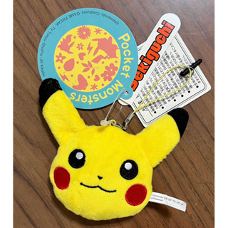 🇯🇵日本Pocket Monsters寶可夢皮卡丘大臉造型絨毛公仔吊飾