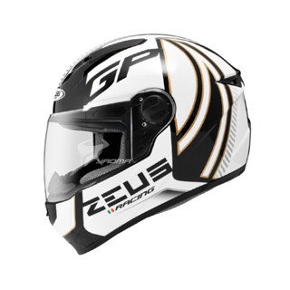 【ZEUS】安全帽 ZS-811 AL2 黑白 亮面 ZS811 輕量 全罩帽 入門 通勤帽 ｜耀瑪騎士