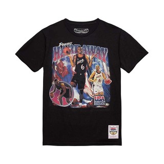 Mitchell & Ness COLLAGE TEE Penny Hardaway 黑 短袖 MNTS059PH