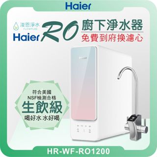Haier 海爾 1200G RO淨水器 ( 淨水器 濾水器 飲水機 濾芯 濾心 過濾器 瞬熱飲水機 RO逆滲透 )