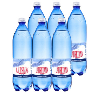 【美食獵人】 蘿莉塔娜 LAURETANA 天然冰河水 義大利冰河水 礦泉水 1000ml*6瓶 2027/01/31