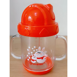 【US BABY優生x小米兔】TRITAN練習杯/學習杯/水壺-180ml-幼兒寶寶 輕鬆學喝水【無附吸管】