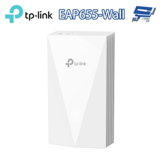 TP-LINK 昌運監視器 EAP655-Wall AX3000 WiFi 6 嵌牆式無線基地臺