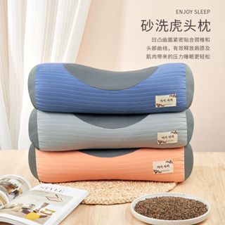 👍蕎麥枕 護頸枕 午睡枕 高枕 低枕 枕套 午休枕 頸椎枕 助眠枕 全蕎麥殼單人成人頸椎專用枕健康助眠可拆洗助睡眠枕全棉
