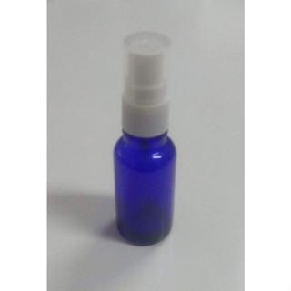 玲瓏小舖【20ML噴頭藍色精油瓶】香水分裝瓶 酒精噴霧瓶 玻璃分裝瓶 分裝瓶 玻璃瓶 香水瓶 隨身噴霧瓶