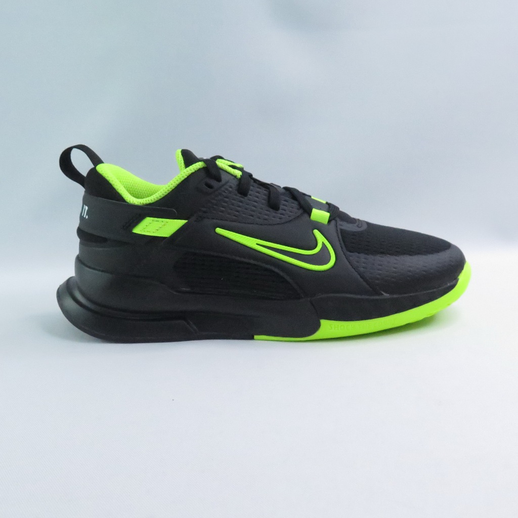 NIKE FN2231001 Crosscourt 大童 運動鞋 休閒鞋 女鞋 黑/螢光黃【iSport愛運動】