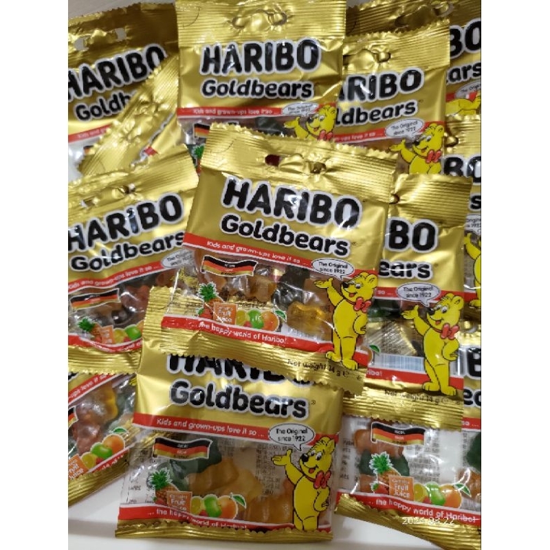 現貨🌸德國 哈瑞寶 HARIBO 哈瑞寶金熊Q軟糖 14g 15g 軟糖 小熊軟糖 可樂軟糖 好市多 隨手包 婚禮小物