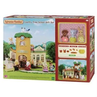 正版 Sylvanian Families EPOCH 森林家族 森林大樹小學好朋友禮盒組EP05512 聖誕禮物