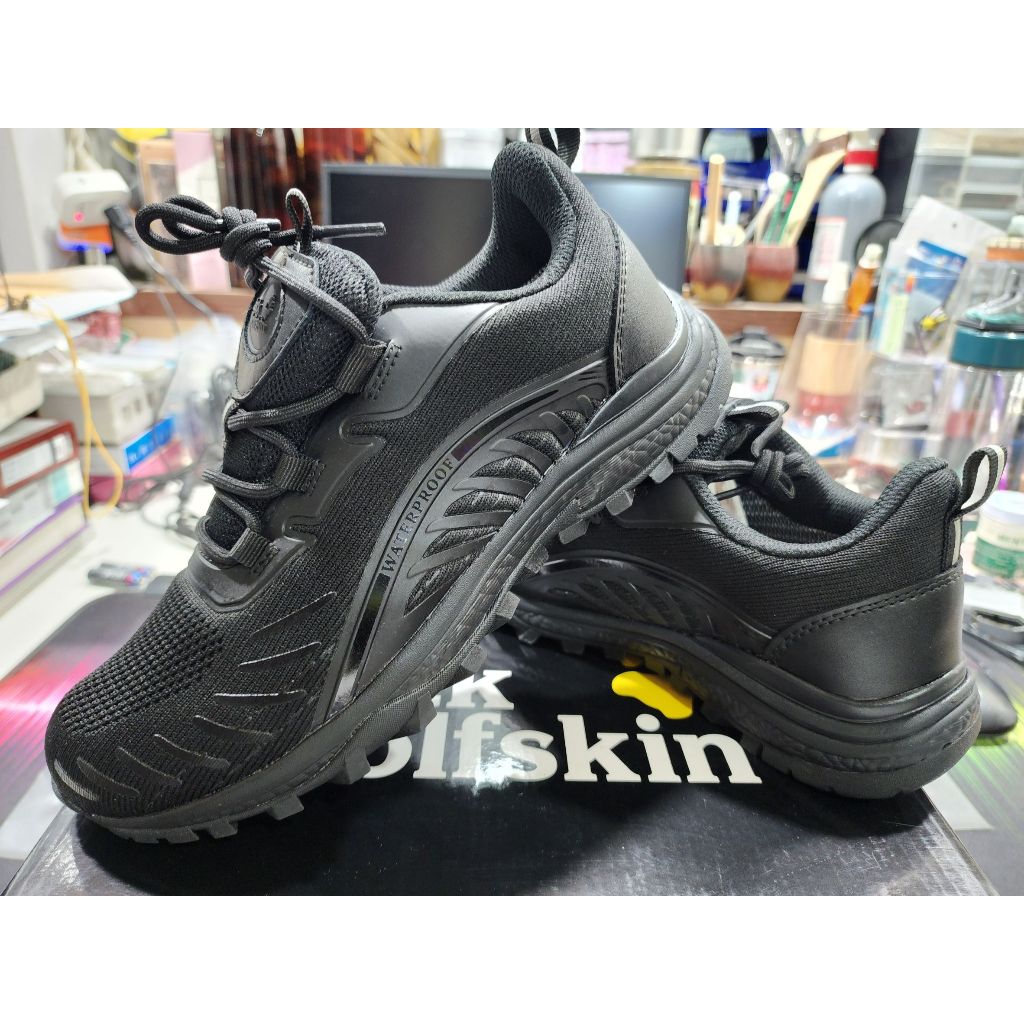 全新 飛狼 JACK WOLFSKIN JWS4B35109 黑 工作鞋 輕量鞋 慢跑鞋