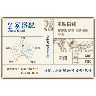 ＜希望種子咖啡＞經文耳掛包（皇家拼配 - 自行研發拼配，中焙) 自家烘焙 精品咖啡
