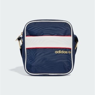 【豬豬老闆】ADIDAS ORIGINALS Festival 深藍白 復古風 休閒 側背包 斜背包 IX6838