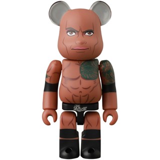 BEETLE BE@RBRICK 48代 巨石強森 THE ROCK WWE 摔角 S48 盒抽 庫柏力克熊 100%