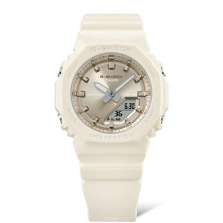 CASIO 卡西歐 G-SHOCK 緞面珠光 八角形錶殼-珠光白 GMA-P2100ST-7A