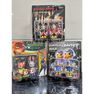 【臺灣現貨】官方正品 Popmart 泡泡瑪特 MOLLY 迪士尼 米奇米妮 動物方程式 唐老鴨 黛西 吊卡 100%