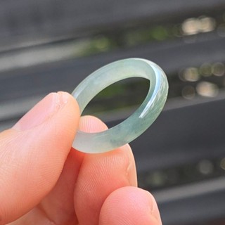 嗨，寶貝銀飾珠寶* 緬甸玉A貨 ☆保證A貨 光滑油潤 放光 冰種 飄花翡翠戒指 戒圈10-18