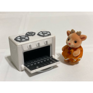 森林家族 烤箱 廚房 烘培 娃娃屋 麵包店 蛋糕店 烘培屋 黏土人 摩比 rement 超級世界 背景 模型