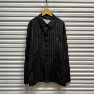 《OPMM》-[ 1017 Alyx 9SM ] Pinstripe Logo Officer Jacket