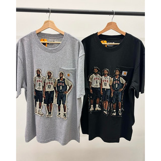 〖LIT-select〗Inwayoveryourhead Carhartt USA 美國隊 絨繡 編織 短T
