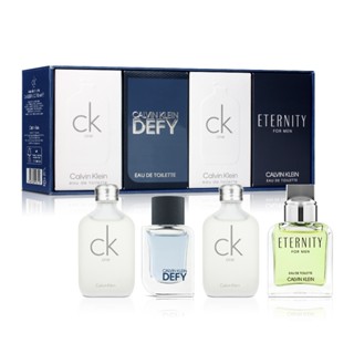 Calvin Klein 凱文克萊 CK 男生小香禮盒(10ml*3入+5ml*1入)