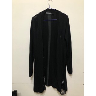 全新 bauhaus 副牌 80/20 長版針織外套 黑色 尺寸：Ｓ
