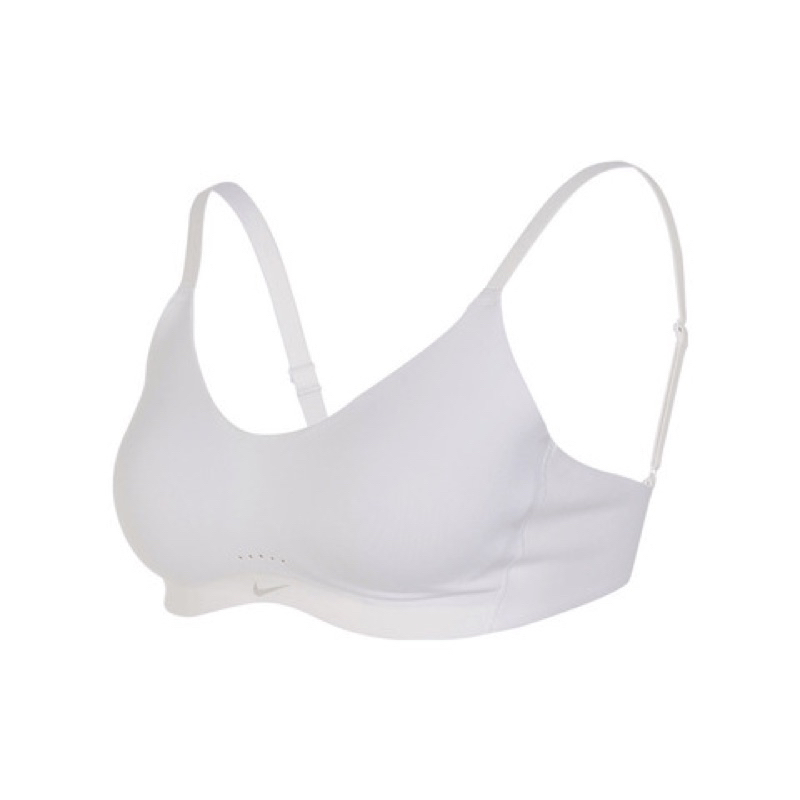 Nike Nk Alate Minimalist Bra 女 白色支撐 運動 內衣 DM0527-100