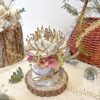【東洋文具】The Forest 癒森林 春暮裡虹夕花舞香氛擴香花（贈送5ml香氛油）情人節 生日禮物 永生花 索拉花