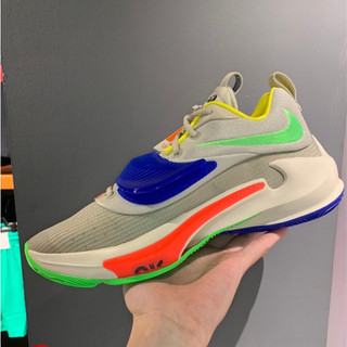 S.G NIKE ZOOM FREAK 3 EP XDR DA0695-100 彩色 裸空 字母哥 籃球 希臘怪物 男鞋