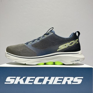 SKECHERS GO WALK 7 男生 灰色 透氣 休閒 運動 休閒鞋 健走鞋 216559NVLM