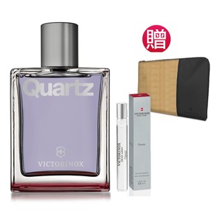 VICTORINOX石英魅力男性淡香水100ml(贈)經典男香水筆10ml+電腦包) Vivo薇朵