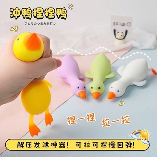 台灣現貨💕 鴨鴨 捏捏樂 紓壓捏捏樂 惡搞禮物 舒壓玩具 整人玩具 禮物 贈品 回彈發洩玩具 大信百貨