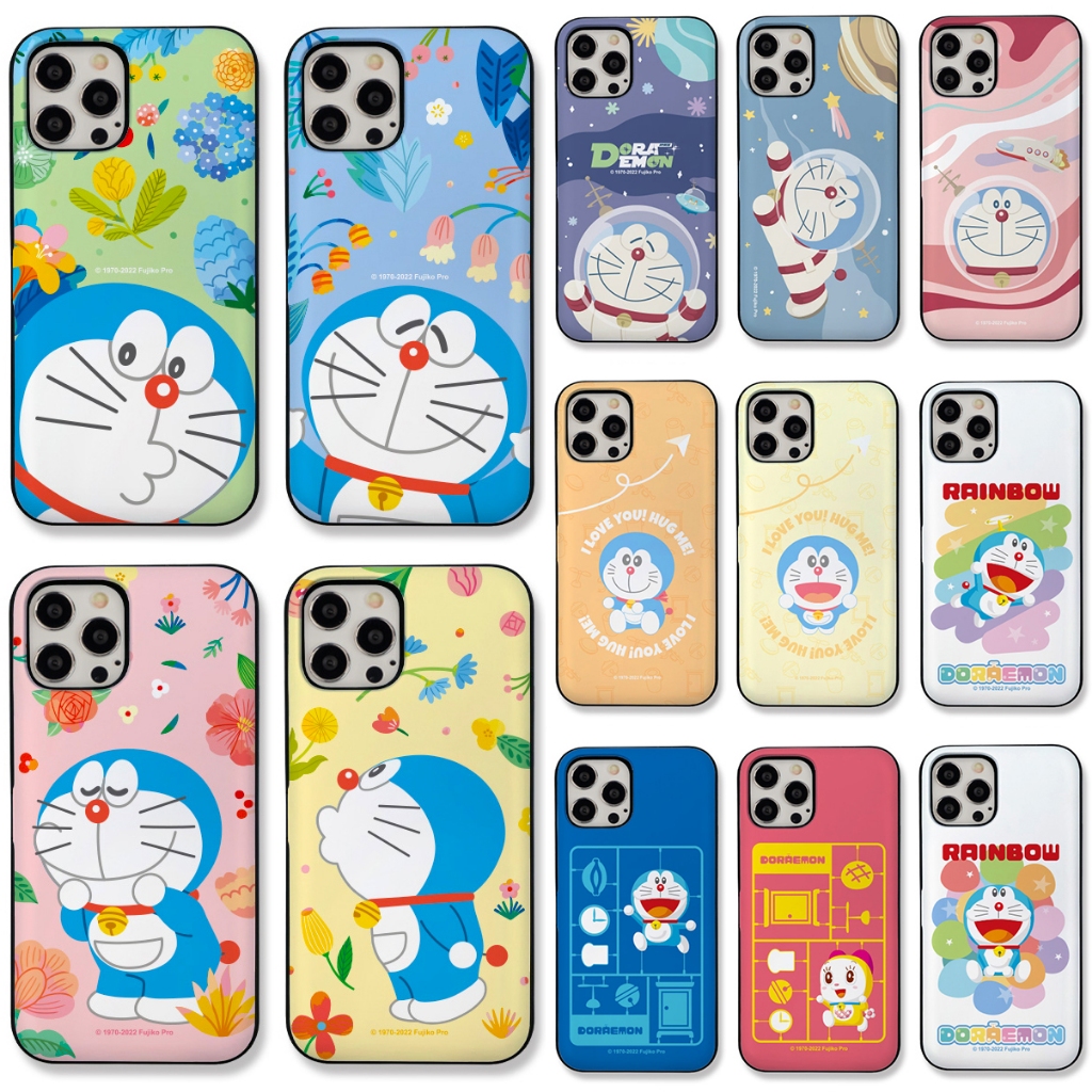 哆啦A夢 手機殼 雙層殼│iPhone 17 Pro Max Air 16e 16 Plus 15 14 13 Mini