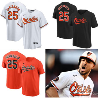 全新附吊牌 MLB 代購 Anthony Santander 背號T 電繡 NIKE 球衣 短T 巴爾的摩金鶯 ASG