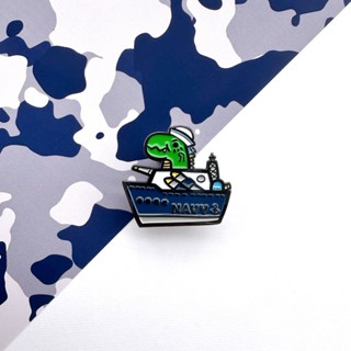 1212玩樂設計 原創 金屬胸針 徽章-三軍系列-海軍
