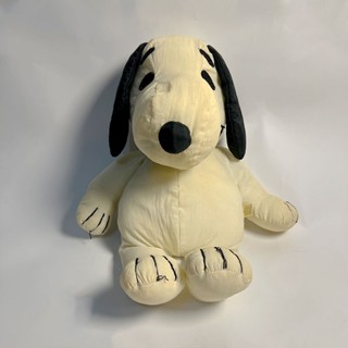 收藏品｜早期 復古 1960s 史努比 Snoopy 娃娃 玩偶 布偶 中大型 美式 黃化 涼布 老玩具