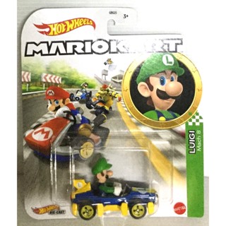 現貨 正版Hot Wheels 風火輪系列Mario Kart合金車系列 路易吉