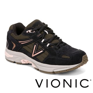【VIONIC 法歐尼】Walk沃克2.0 女款經典牛皮健走運動鞋足弓鞋健康機能鞋(活力多色款)