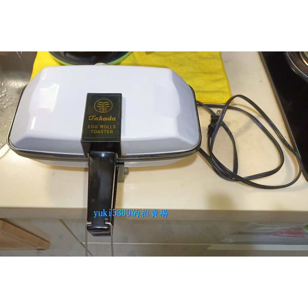 【二手插電式蛋捲機Jakada】蛋捲製造機 餅乾機 110v 二手拋售 薄餅
