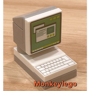 LEGO 樂高 MOC 電腦螢幕 鍵盤 桌電 全新零件 創作