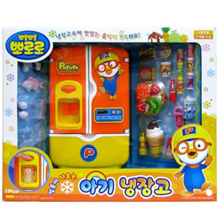 現貨在臺🌟免運 🇰🇷韓國 PORORO波露露 淘氣小企鵝 冰箱冰塊製造玩具組 廚房 食物 會掉假冰塊 家家酒 製冰機